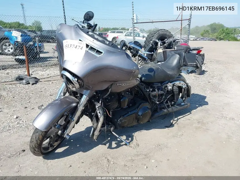 2014 Harley-Davidson Flhxs Street Glide Special VIN: 1HD1KRM17EB696145 Lot: 45137474