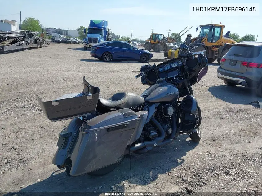 2014 Harley-Davidson Flhxs Street Glide Special VIN: 1HD1KRM17EB696145 Lot: 45137474