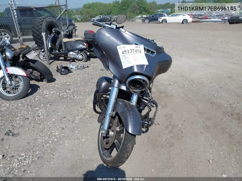 2014 Harley-Davidson Flhxs Street Glide Special VIN: 1HD1KRM17EB696145 Lot: 45137474