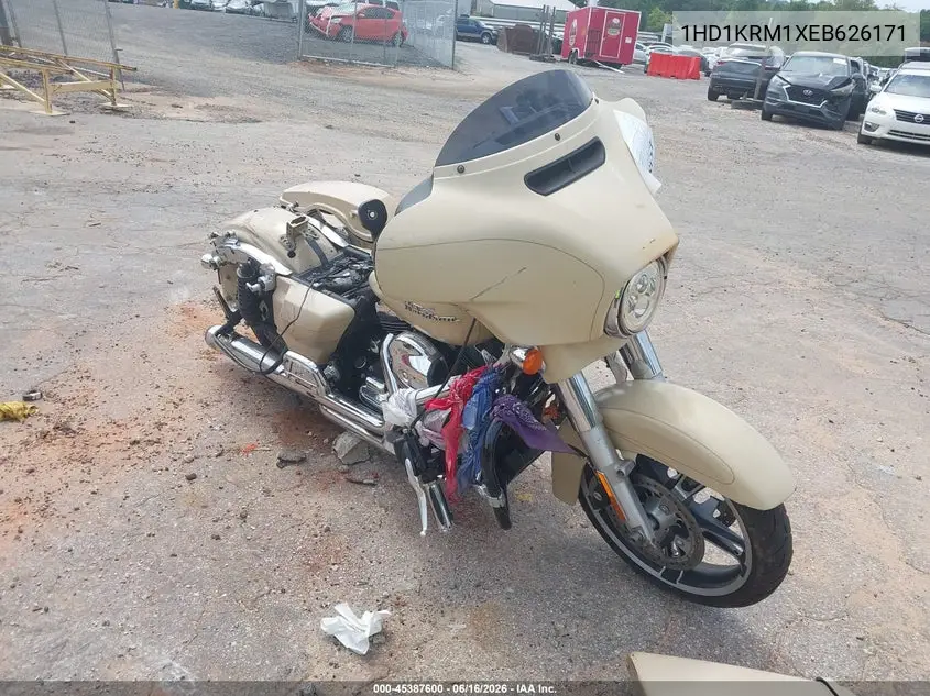 2014 Harley-Davidson Flhxs Street Glide Special VIN: 1HD1KRM1XEB626171 Lot: 45387600