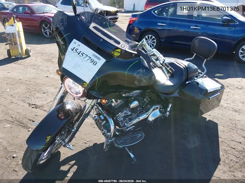2014 Harley-Davidson Flhx Shrine Street Glide VIN: 1HD1KPM13EB701376 Lot: 45457790