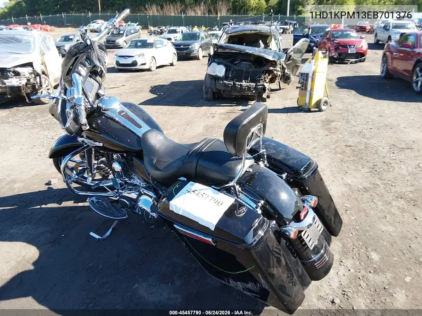 2014 Harley-Davidson Flhx Shrine Street Glide VIN: 1HD1KPM13EB701376 Lot: 45457790