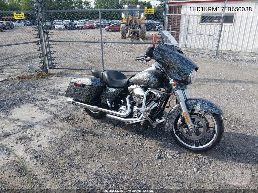 2014 Harley-Davidson Flhxs Street Glide Special VIN: 1HD1KRM17EB650038 Lot: 45544276