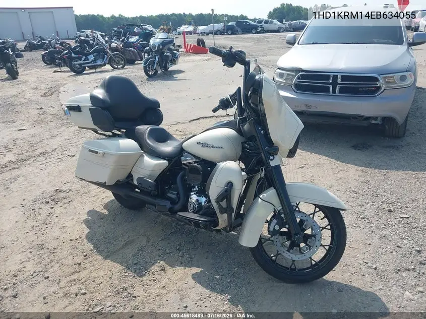 2014 Harley-Davidson Flhxs Street Glide Special VIN: 1HD1KRM14EB634055 Lot: 45618499