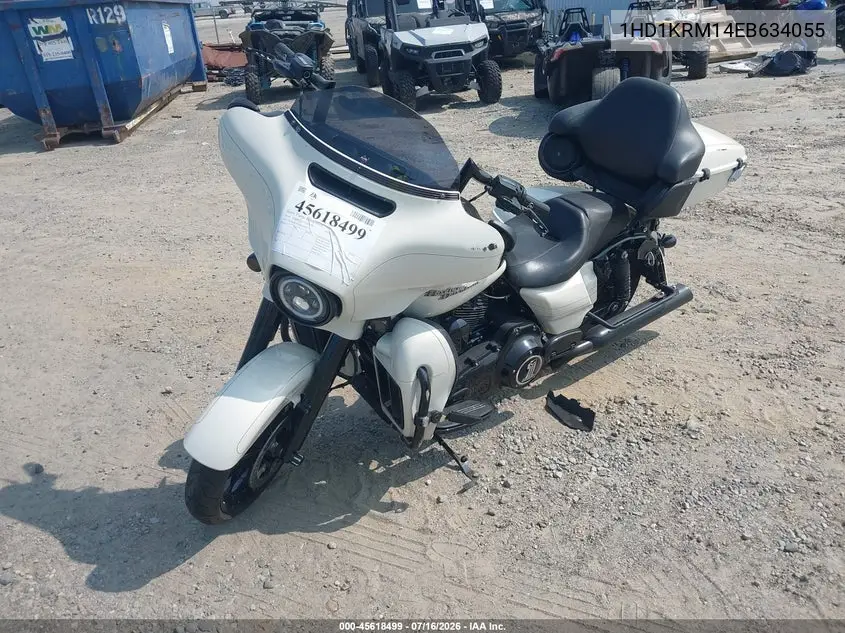 2014 Harley-Davidson Flhxs Street Glide Special VIN: 1HD1KRM14EB634055 Lot: 45618499