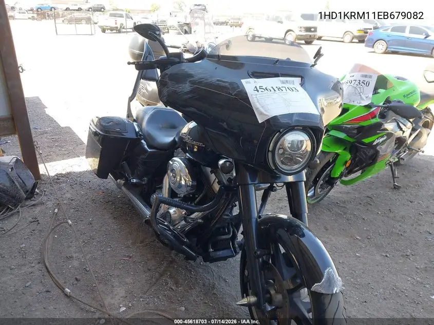 2014 Harley-Davidson Flhxs Street Glide Special VIN: 1HD1KRM11EB679082 Lot: 45618703