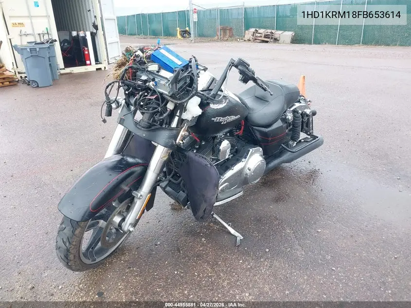 2015 Harley-Davidson Flhxs Street Glide Special VIN: 1HD1KRM18FB653614 Lot: 44955881
