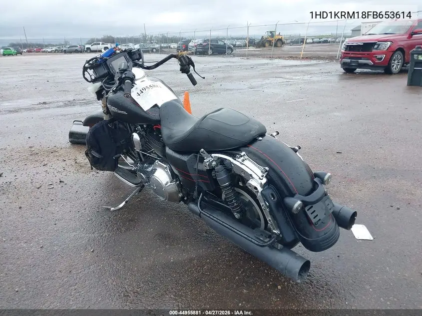 2015 Harley-Davidson Flhxs Street Glide Special VIN: 1HD1KRM18FB653614 Lot: 44955881