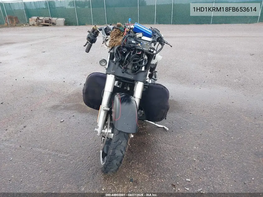 2015 Harley-Davidson Flhxs Street Glide Special VIN: 1HD1KRM18FB653614 Lot: 44955881