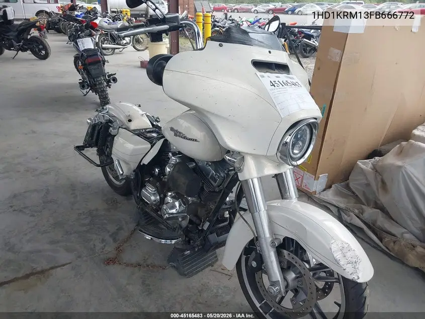 2015 Harley-Davidson Flhxs Street Glide Special VIN: 1HD1KRM13FB666772 Lot: 45165483