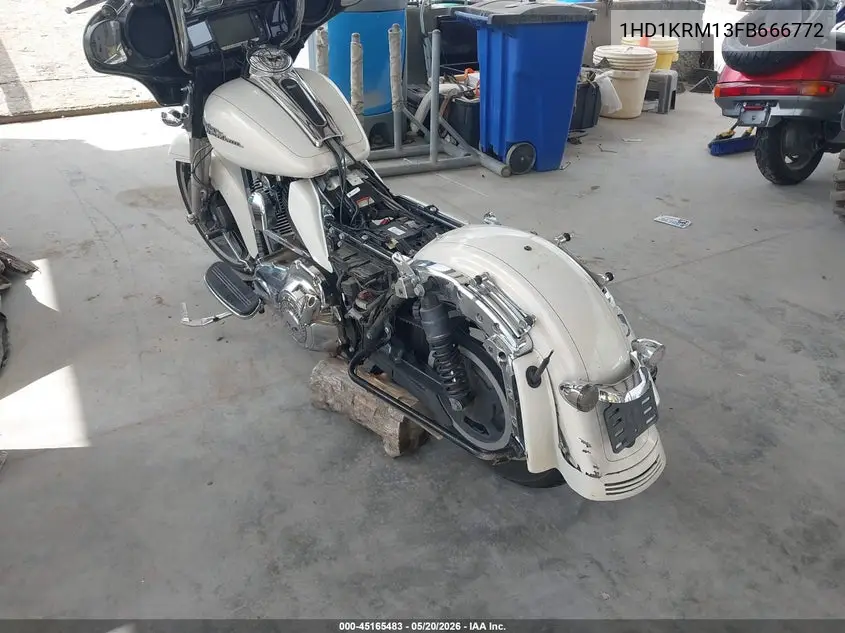 2015 Harley-Davidson Flhxs Street Glide Special VIN: 1HD1KRM13FB666772 Lot: 45165483