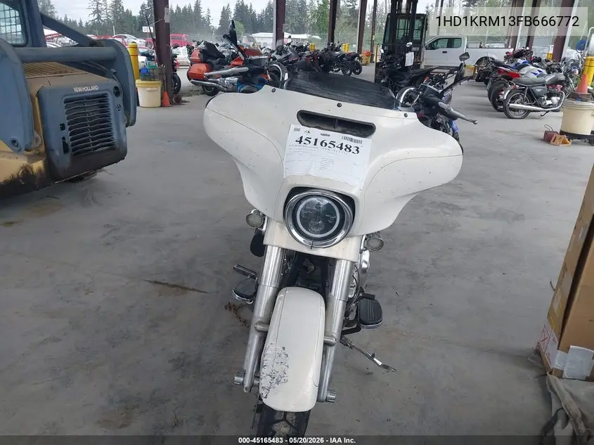 2015 Harley-Davidson Flhxs Street Glide Special VIN: 1HD1KRM13FB666772 Lot: 45165483