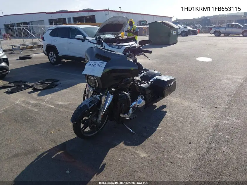 2015 Harley-Davidson Flhxs Street Glide Special VIN: 1HD1KRM11FB653115 Lot: 45326249