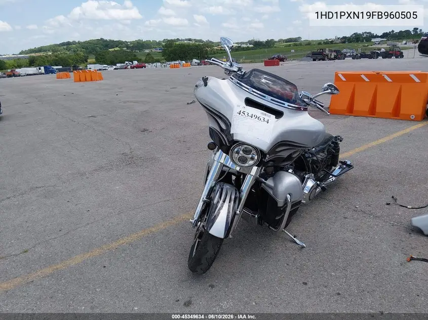 2015 Harley-Davidson Flhxse Cvo Street Glide VIN: 1HD1PXN19FB960505 Lot: 45349634