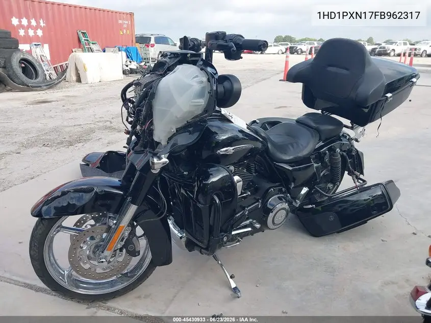 2015 Harley-Davidson Flhxse Cvo Street Glide VIN: 1HD1PXN17FB962317 Lot: 45430933