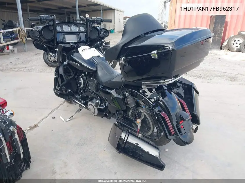 2015 Harley-Davidson Flhxse Cvo Street Glide VIN: 1HD1PXN17FB962317 Lot: 45430933