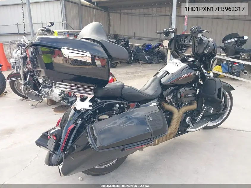 2015 Harley-Davidson Flhxse Cvo Street Glide VIN: 1HD1PXN17FB962317 Lot: 45430933
