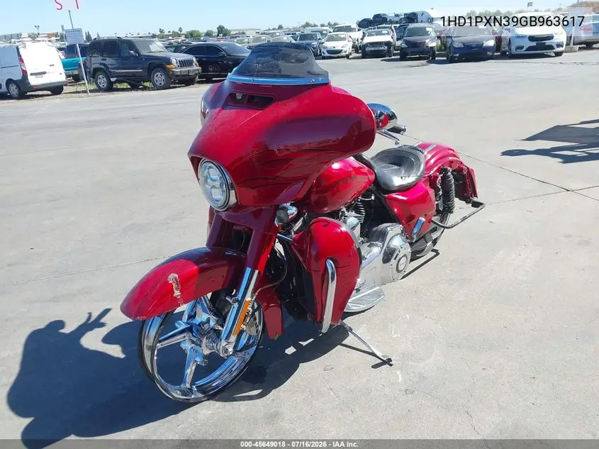 2016 Harley-Davidson Flhxse Cvo Street Glide VIN: 1HD1PXN39GB963617 Lot: 45649018