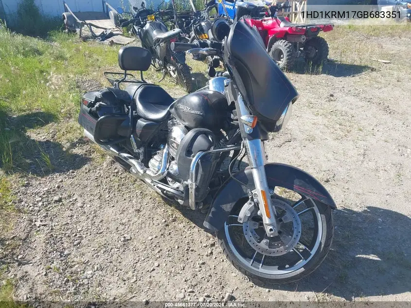 2016 Harley-Davidson Flhxs Street Glide Special VIN: 1HD1KRM17GB683351 Lot: 45661377