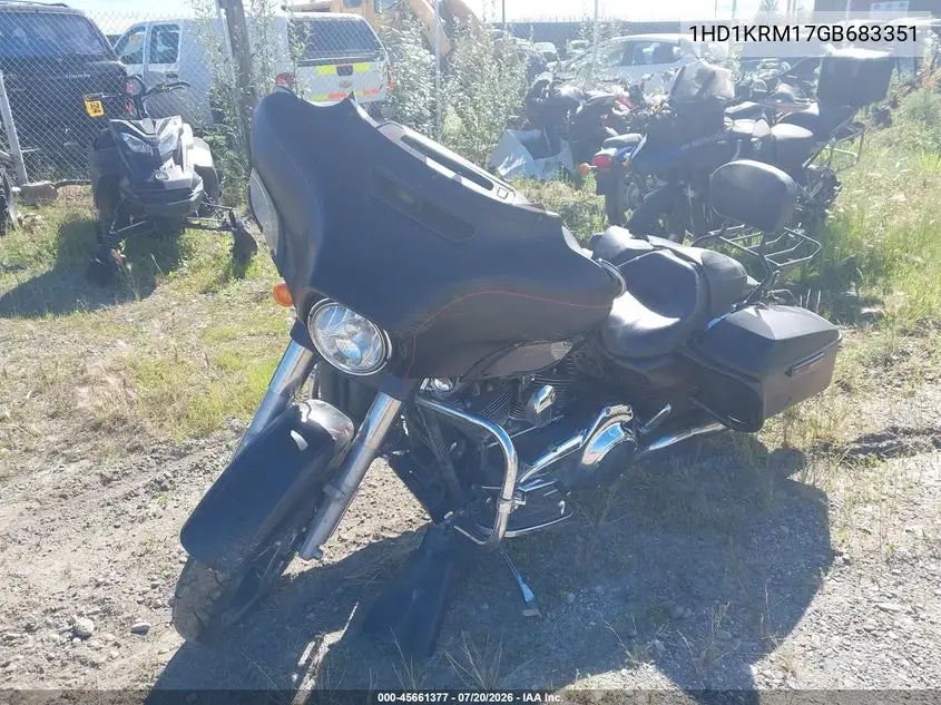 2016 Harley-Davidson Flhxs Street Glide Special VIN: 1HD1KRM17GB683351 Lot: 45661377