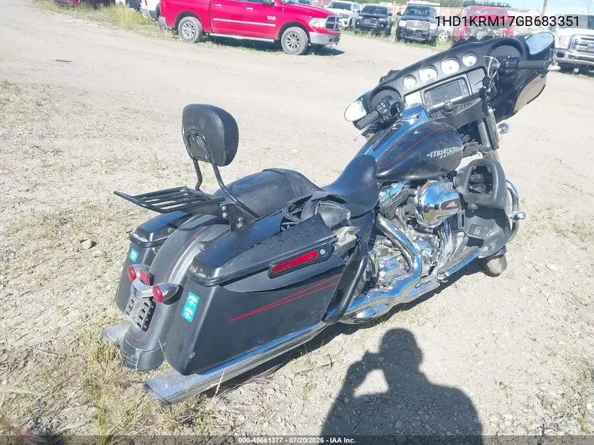 2016 Harley-Davidson Flhxs Street Glide Special VIN: 1HD1KRM17GB683351 Lot: 45661377