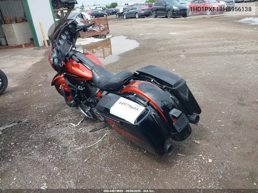 2017 Harley-Davidson Flhxse Cvo Street Glide VIN: 1HD1PXF18HB956138 Lot: 44979695