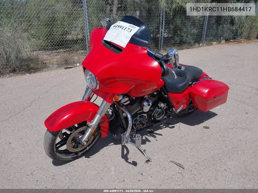 2017 Harley-Davidson Flhxs Street Glide Special VIN: 1HD1KRC11HB684417 Lot: 44991173