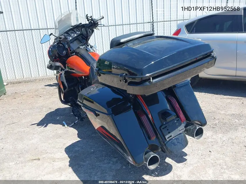 2017 Harley-Davidson Flhxse Cvo Street Glide VIN: 1HD1PXF12HB952568 Lot: 45100475