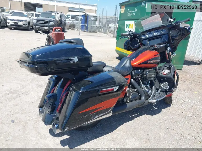 2017 Harley-Davidson Flhxse Cvo Street Glide VIN: 1HD1PXF12HB952568 Lot: 45100475