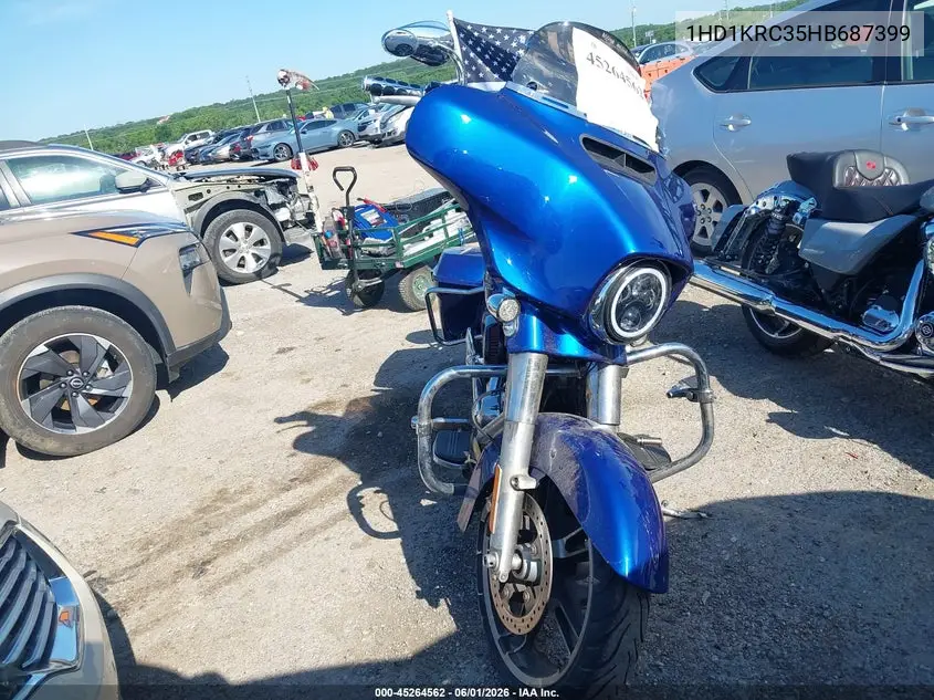 2017 Harley-Davidson Flhxs Street Glide Special VIN: 1HD1KRC35HB687399 Lot: 45264562
