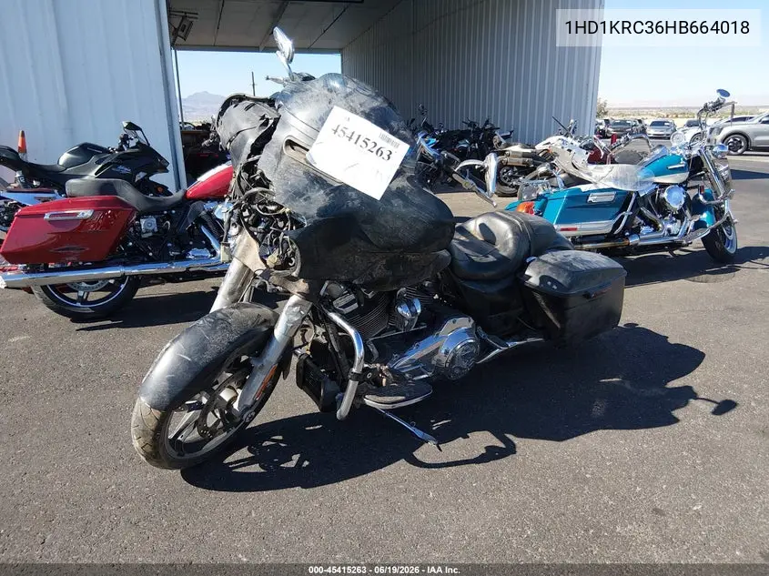 2017 Harley-Davidson Flhxs Street Glide Special VIN: 1HD1KRC36HB664018 Lot: 45415263