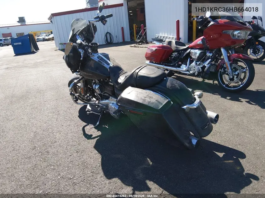 2017 Harley-Davidson Flhxs Street Glide Special VIN: 1HD1KRC36HB664018 Lot: 45415263