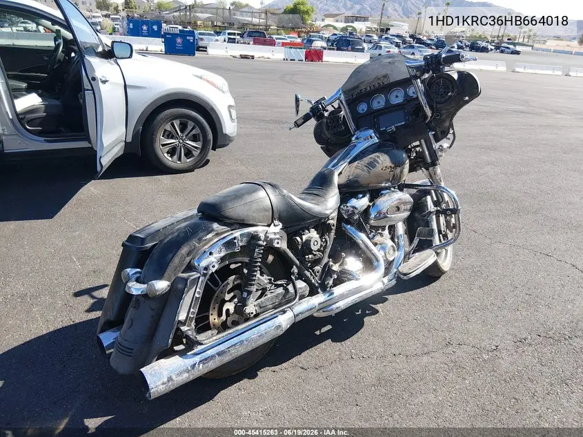 2017 Harley-Davidson Flhxs Street Glide Special VIN: 1HD1KRC36HB664018 Lot: 45415263