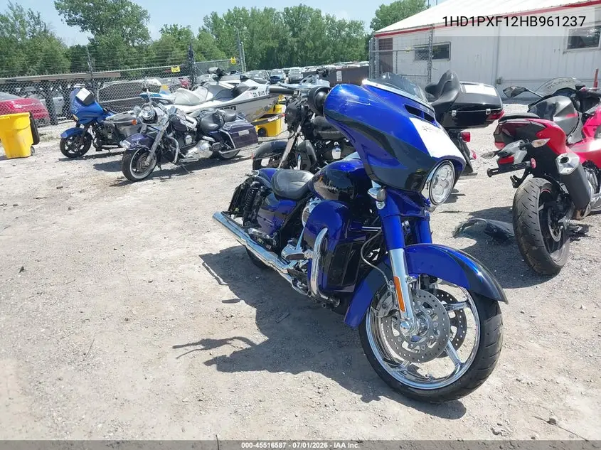2017 Harley-Davidson Flhxse Cvo Street Glide VIN: 1HD1PXF12HB961237 Lot: 45516587