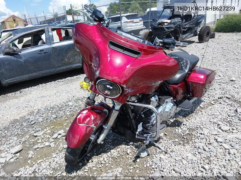 2017 Harley-Davidson Flhxs Street Glide Special VIN: 1HD1KRC14HB627239 Lot: 45571506