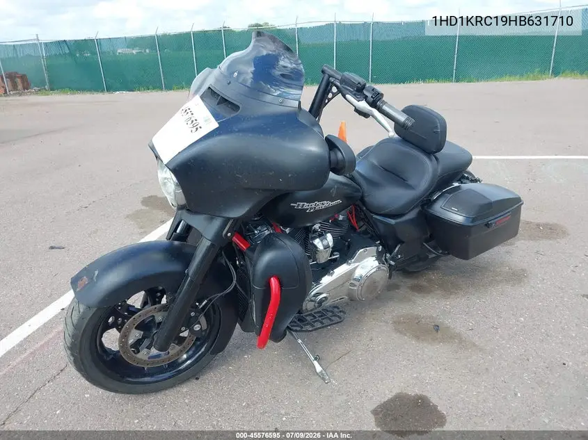 2017 Harley-Davidson Flhxs Street Glide Special VIN: 1HD1KRC19HB631710 Lot: 45576595