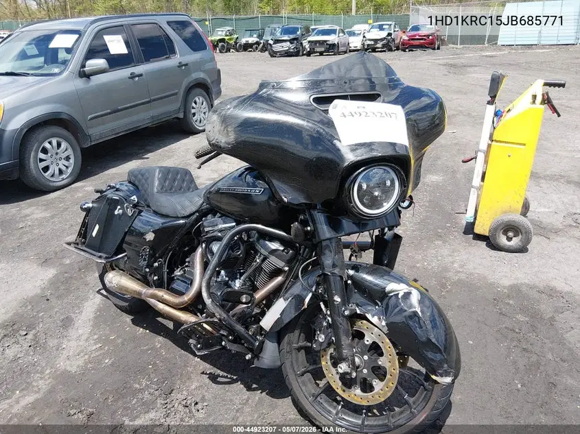 2018 Harley-Davidson Flhxs Street Glide Special VIN: 1HD1KRC15JB685771 Lot: 44923207