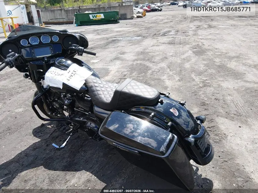 2018 Harley-Davidson Flhxs Street Glide Special VIN: 1HD1KRC15JB685771 Lot: 44923207