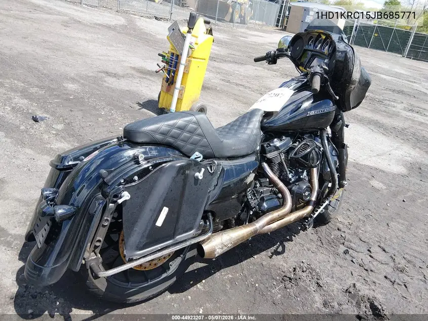 2018 Harley-Davidson Flhxs Street Glide Special VIN: 1HD1KRC15JB685771 Lot: 44923207