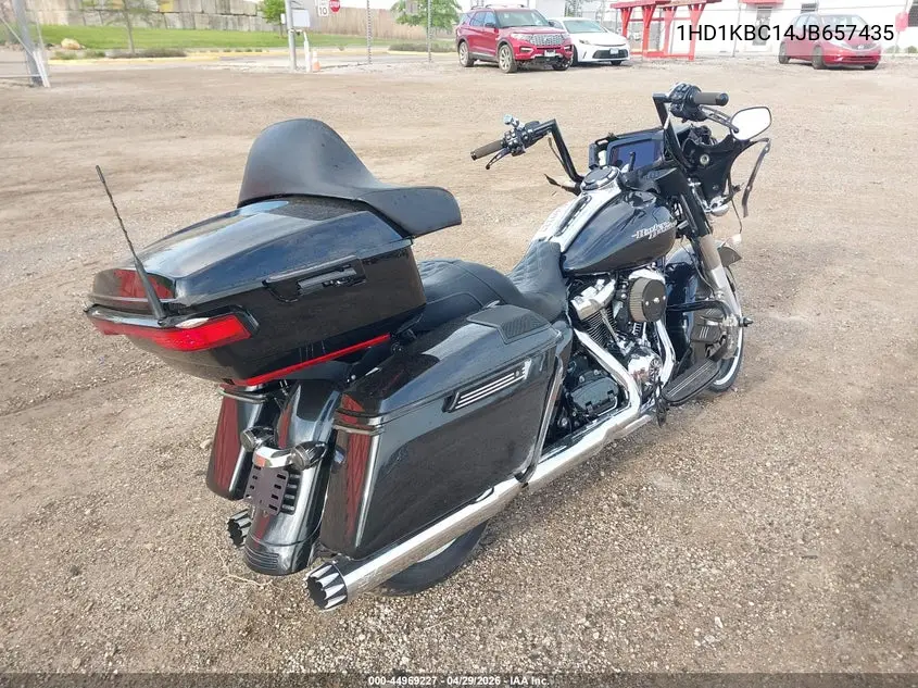 2018 Harley-Davidson Flhx Street Glide VIN: 1HD1KBC14JB657435 Lot: 44969227