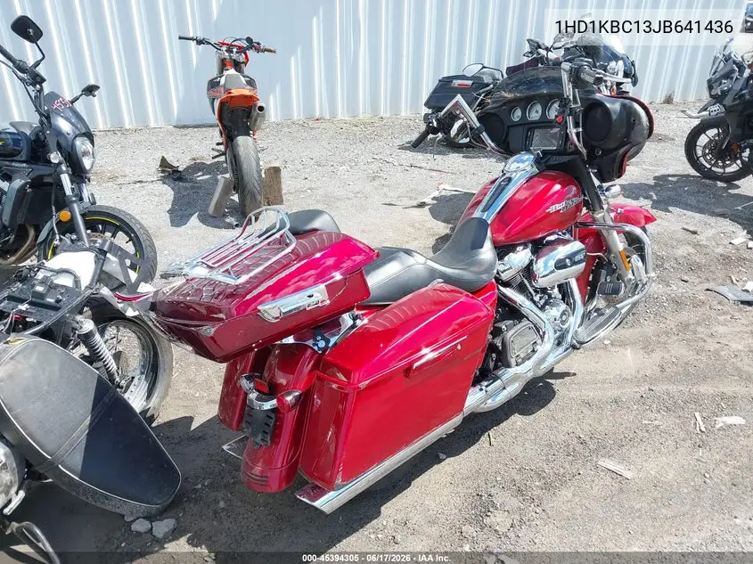 2018 Harley-Davidson Flhx Street Glide VIN: 1HD1KBC13JB641436 Lot: 45394305