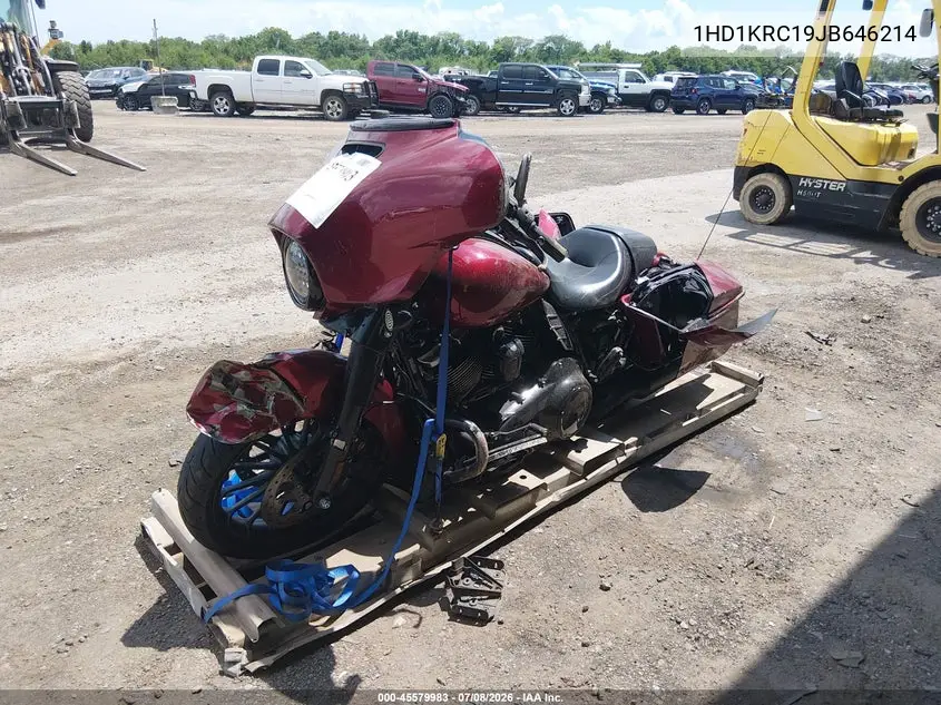 2018 Harley-Davidson Flhxs Street Glide Special VIN: 1HD1KRC19JB646214 Lot: 45579983