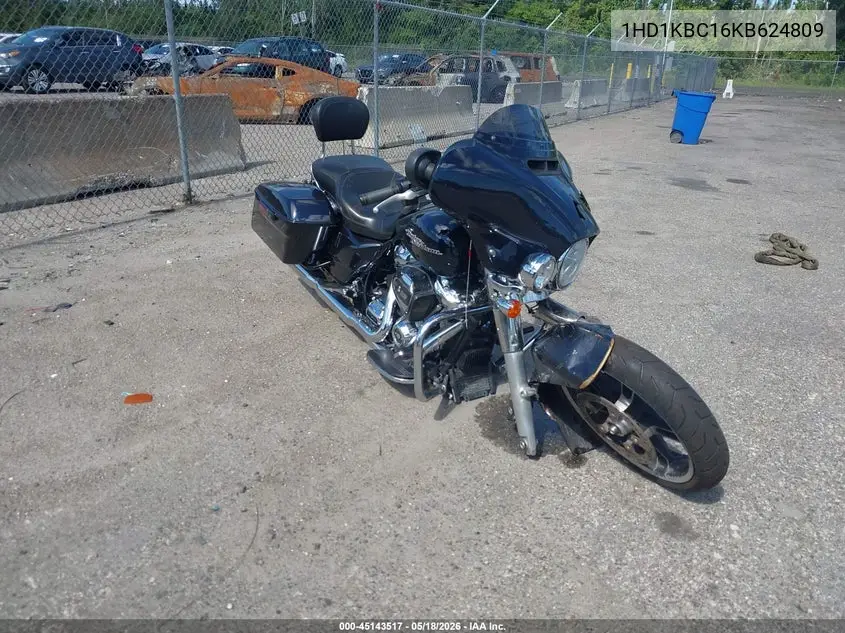 2019 Harley-Davidson Flhx VIN: 1HD1KBC16KB624809 Lot: 45143517