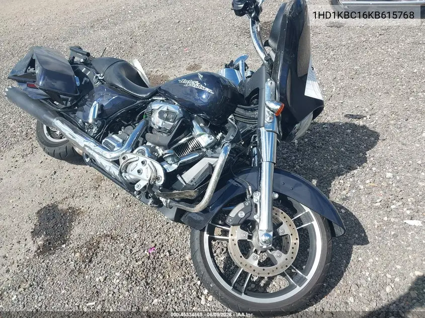 2019 Harley-Davidson Flhx VIN: 1HD1KBC16KB615768 Lot: 45334565