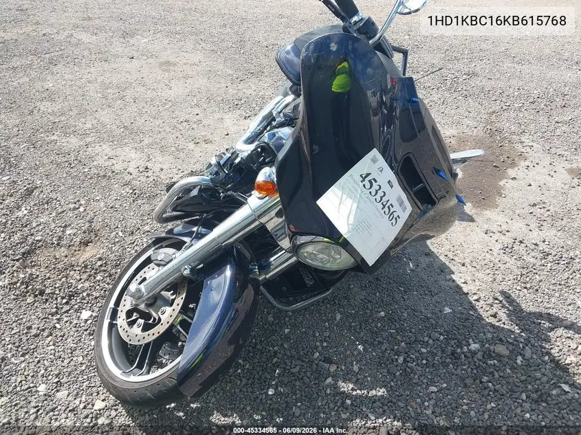 2019 Harley-Davidson Flhx VIN: 1HD1KBC16KB615768 Lot: 45334565