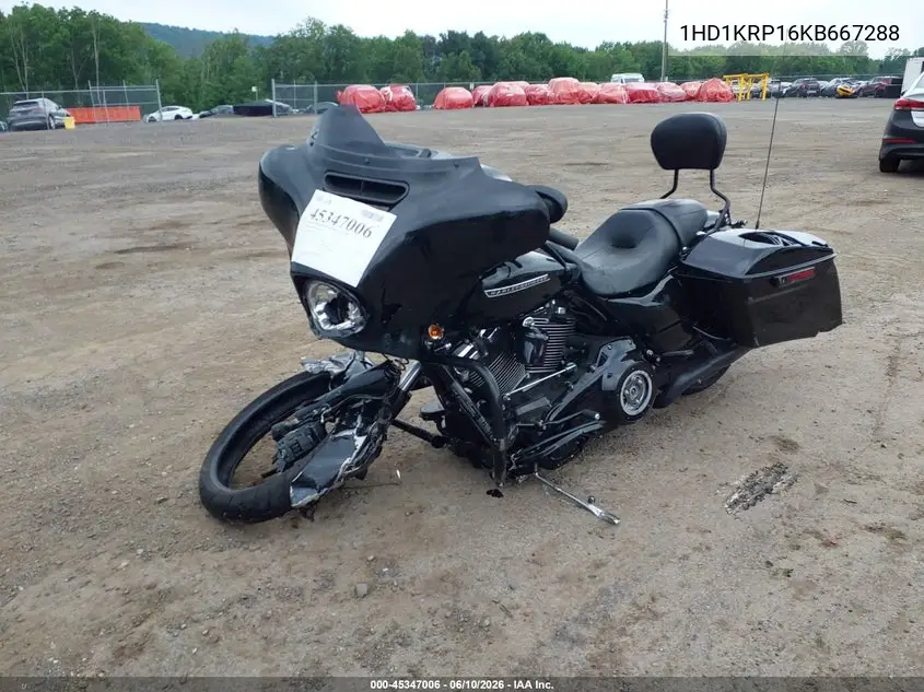 2019 Harley-Davidson Flhxs VIN: 1HD1KRP16KB667288 Lot: 45347006
