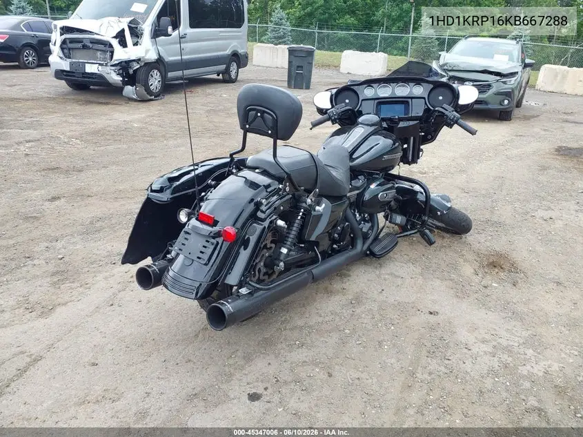 2019 Harley-Davidson Flhxs VIN: 1HD1KRP16KB667288 Lot: 45347006