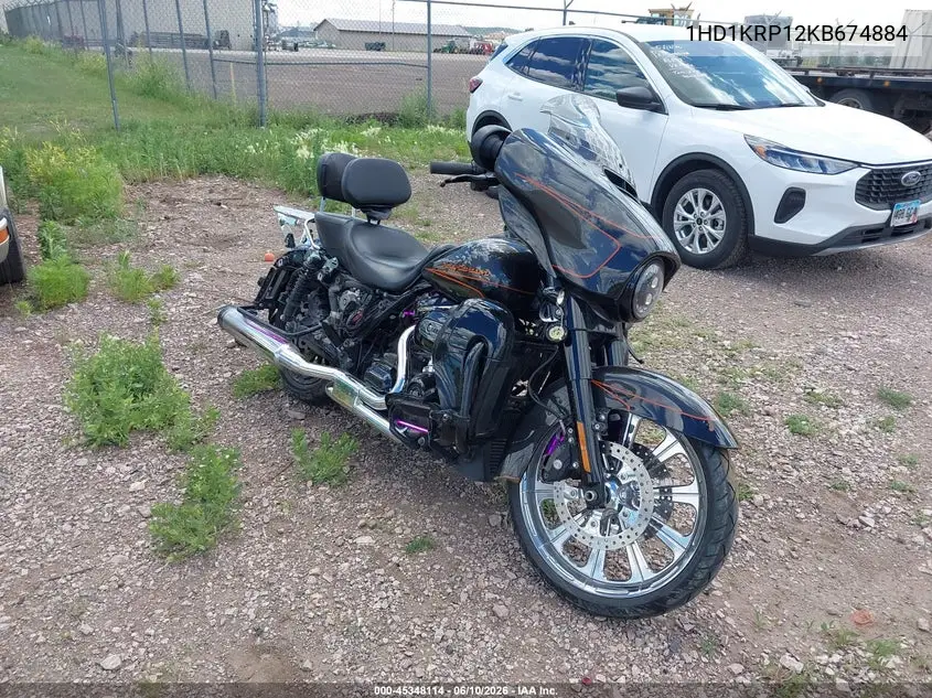 2019 Harley-Davidson Flhxs VIN: 1HD1KRP12KB674884 Lot: 45348114