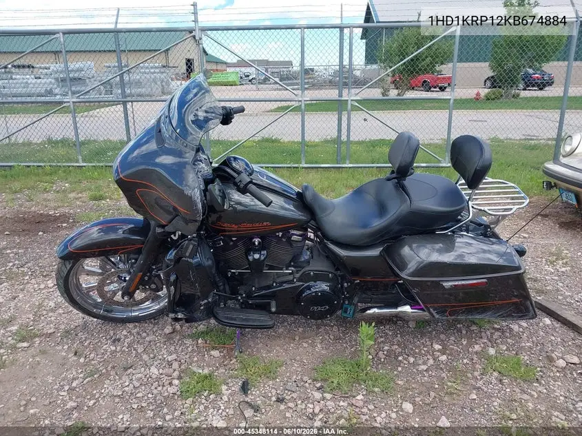 2019 Harley-Davidson Flhxs VIN: 1HD1KRP12KB674884 Lot: 45348114
