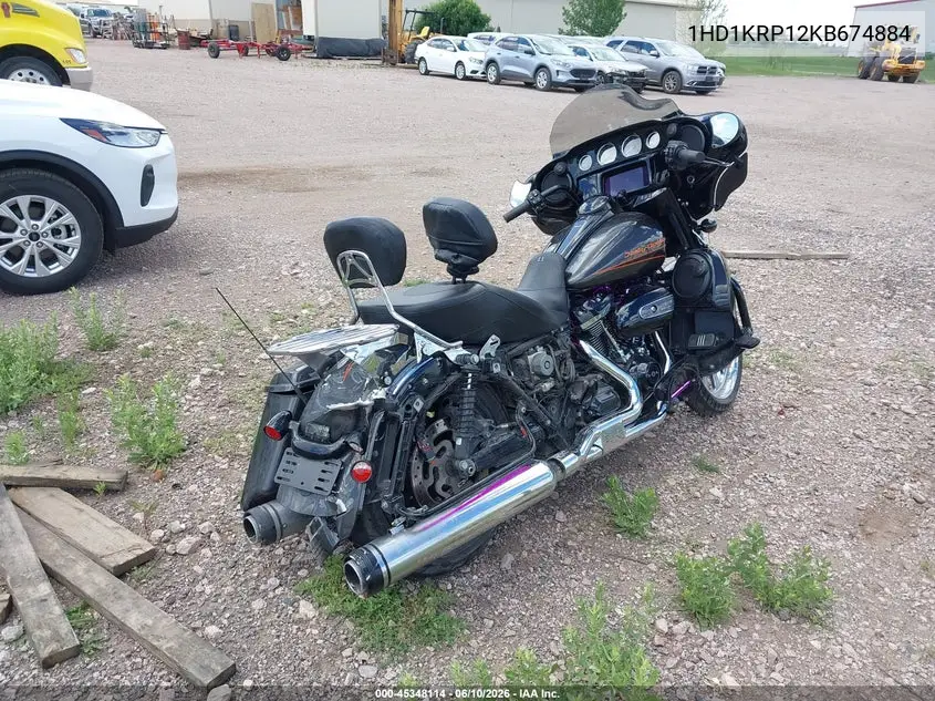 2019 Harley-Davidson Flhxs VIN: 1HD1KRP12KB674884 Lot: 45348114